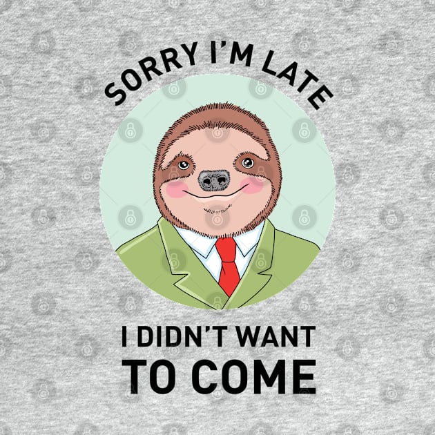 Sloth Employee by SuperrSunday